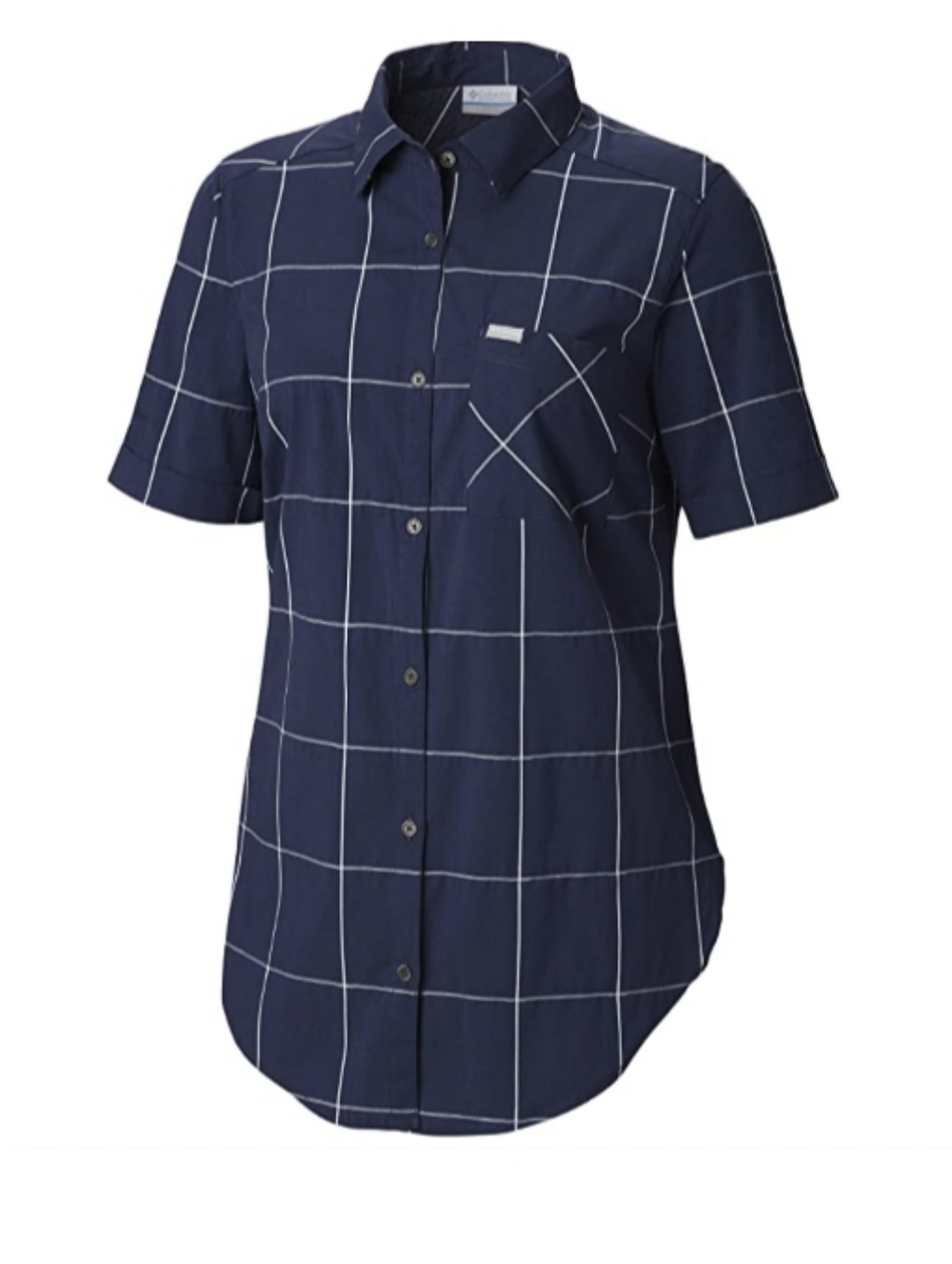 Columbia Camp Shirt Button Down Wmns Sz L